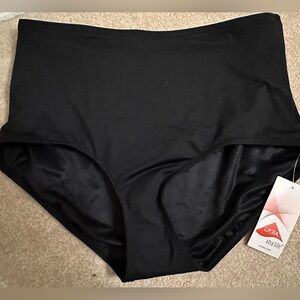 Lands' End Black Swimwear Bottoms